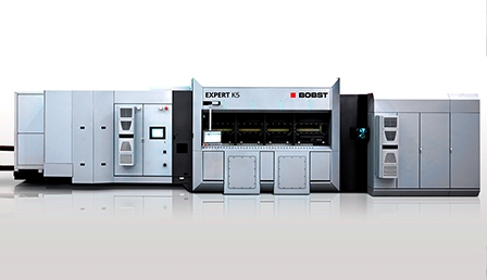 One 2.45mMetalliser/ALOx coater from Bobst, UK